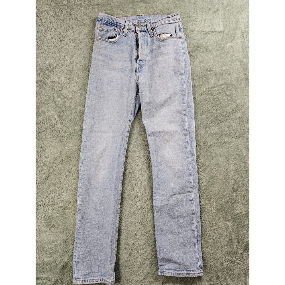 Levi Womens 501 W27 L30 4 Button 3813 Boot Cut